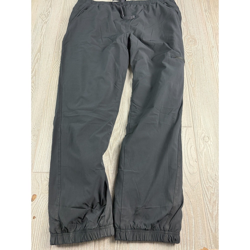 Eddie Bauer Fleece Lined Jogger Pants Black Size 16 Inseam 31 Womensβ